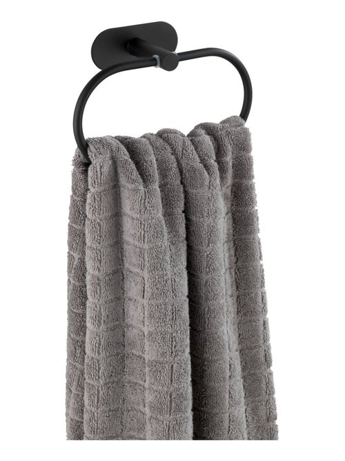 Anneau porte-serviette sans perçage en acier inox OREA - Kiabi