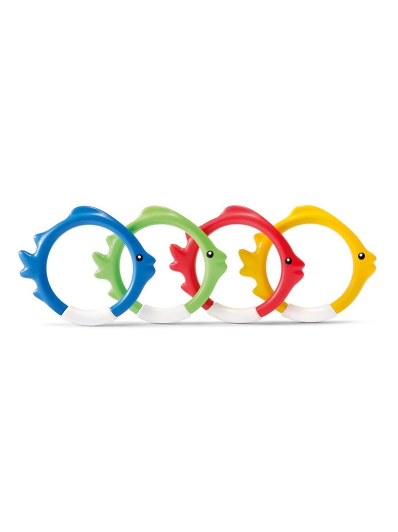 Anneaux aquatiques Poissons. Multicolore - Kiabi
