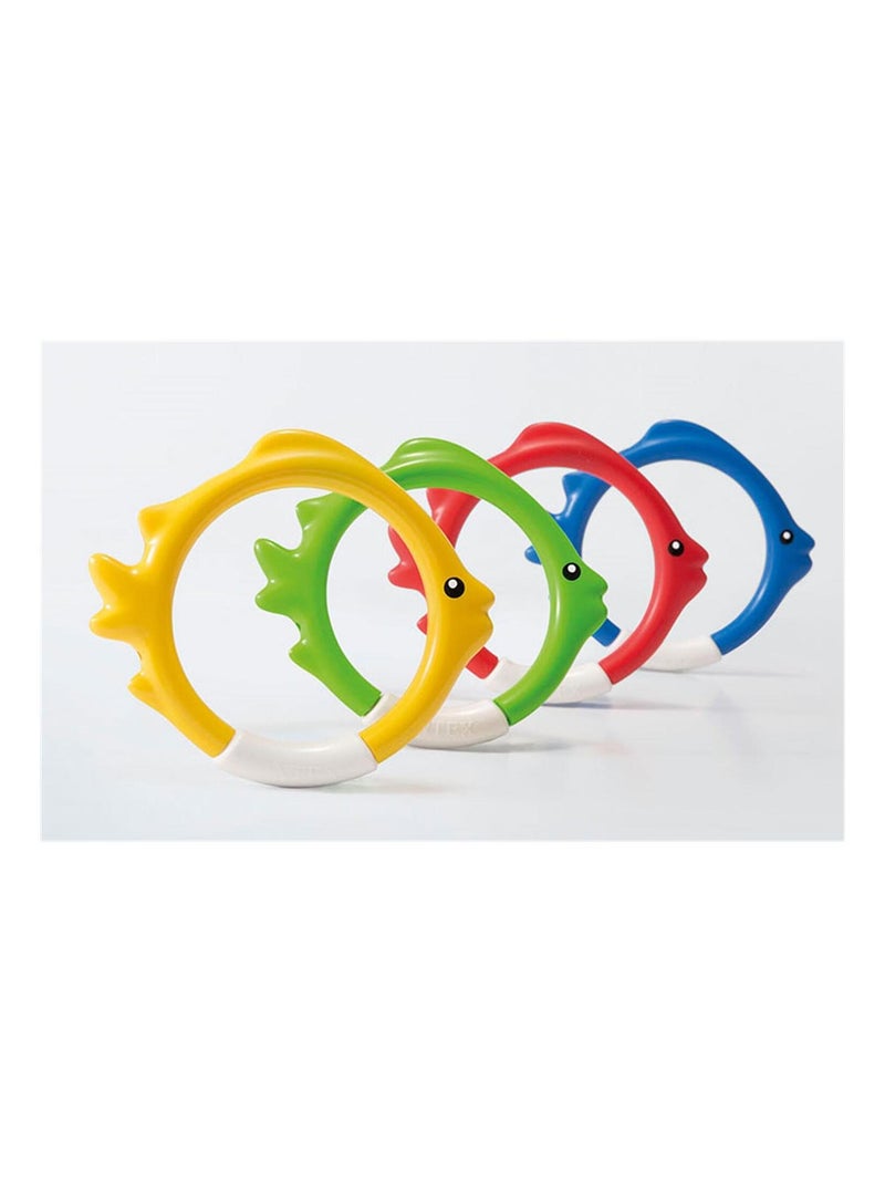 Anneaux aquatiques Poissons. Multicolore - Kiabi