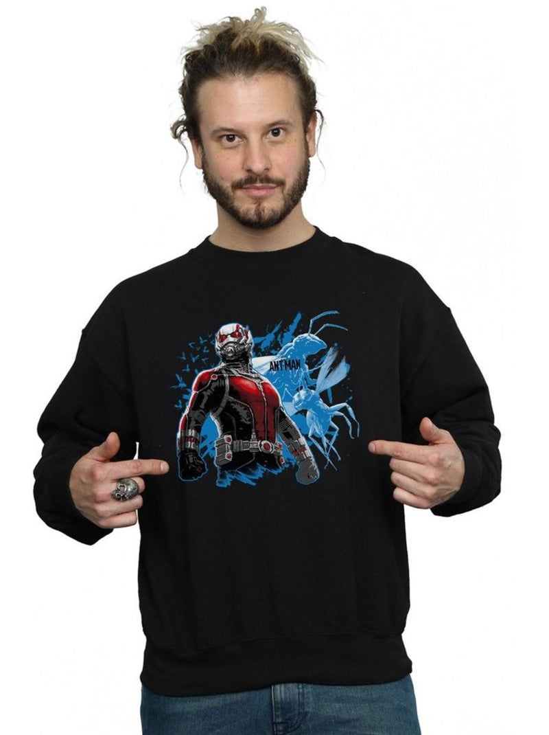 Ant-Man - Sweat STANDING (Ant-Man) Noir - Kiabi