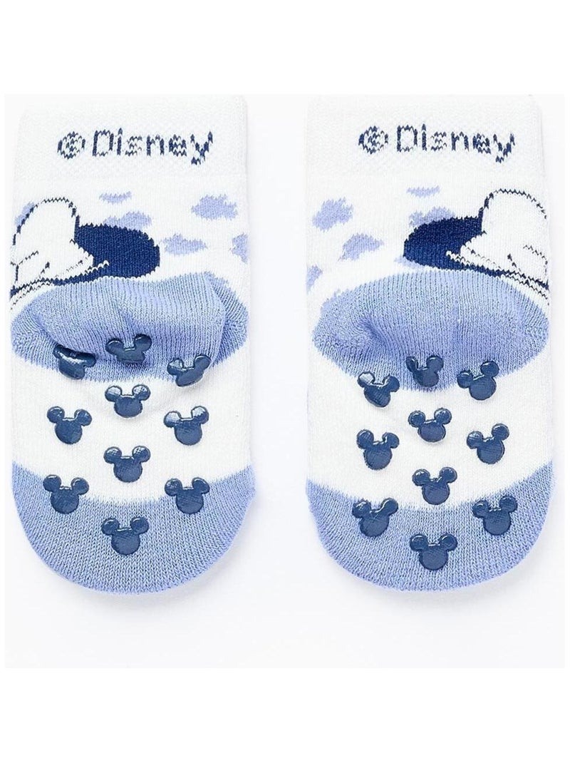 ANTISLIP SOCKS NIGHT antidérapant, thème Minnie MINNIE Bleu - Kiabi