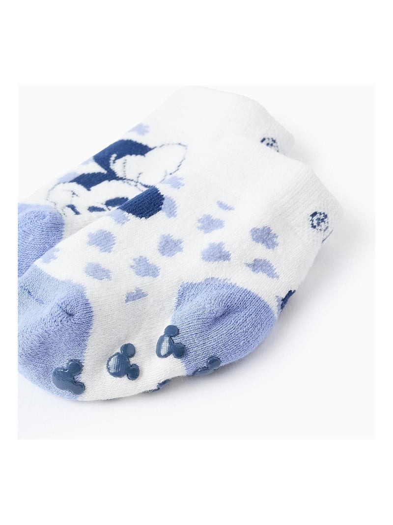 ANTISLIP SOCKS NIGHT antidérapant, thème Minnie MINNIE Bleu - Kiabi