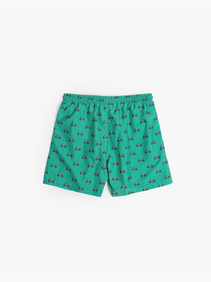 ANTONIO MIRO Caferacer Maillot de Bain pour Homme Vert - Kiabi