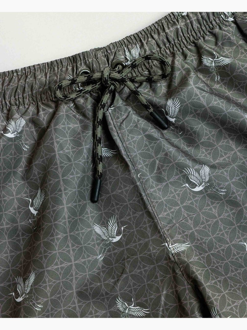 ANTONIO MIRO Maillot de bain Kaze pour homme Kaki - Kiabi