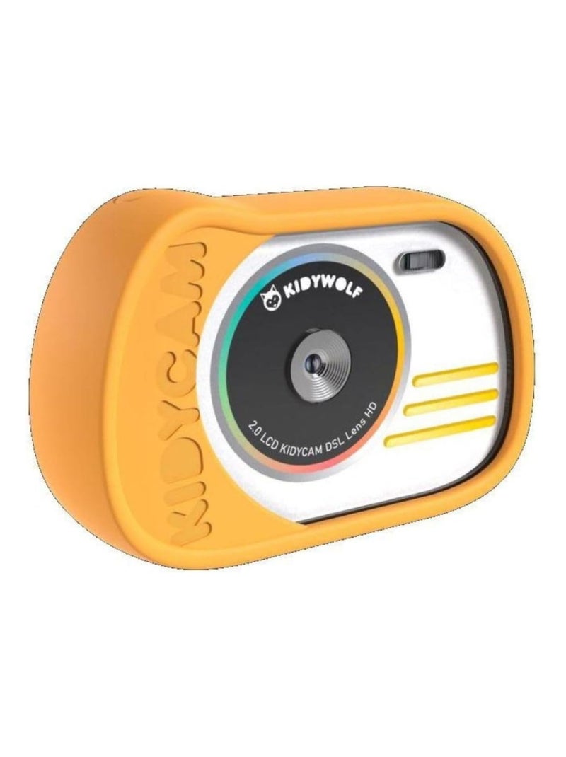 Appareil photo et vidéo étanche Jaune - Kiabi