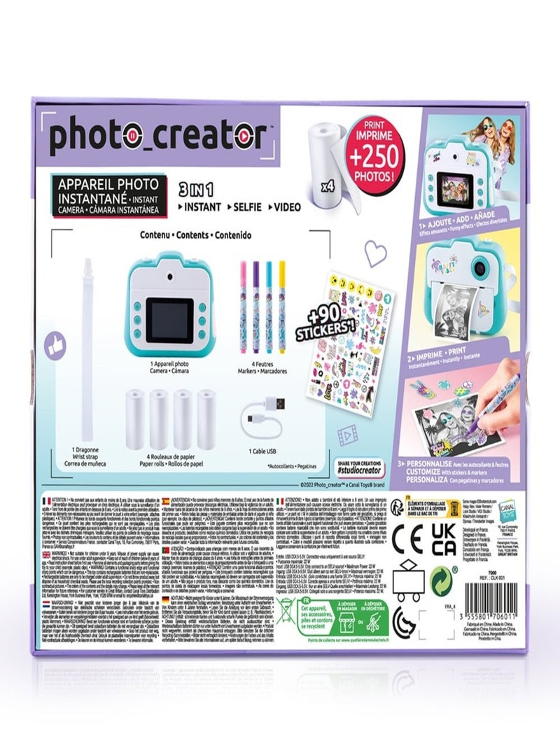 Appareil Photo Instantané - Canal Toys Multicolore - Kiabi