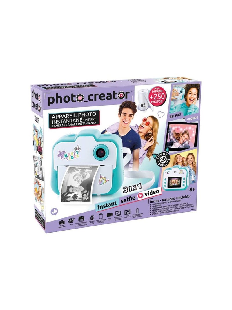 Appareil Photo Instantané - Canal Toys Multicolore - Kiabi
