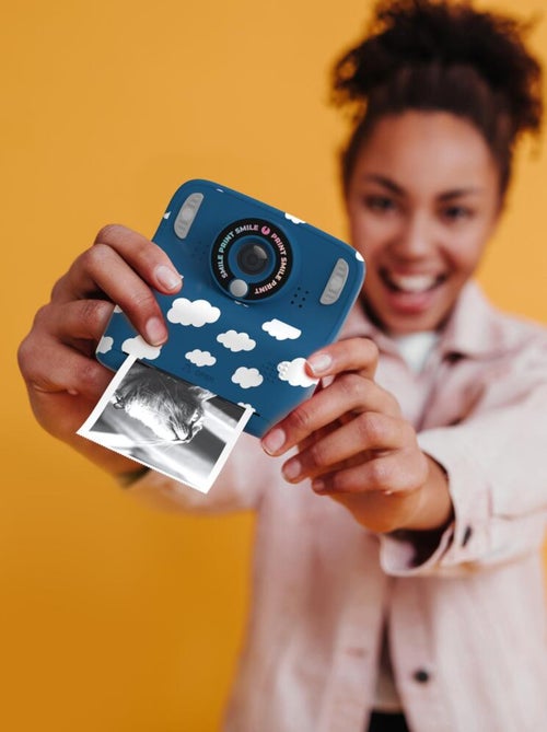 Appareil Photo Instantané Enfant PixiPrint - Impression Noir & Blanc Rapide - MOB - Kiabi