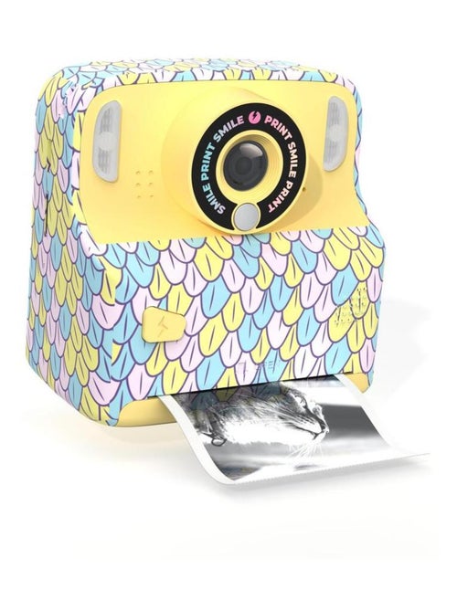 Appareil Photo Instantané Enfant PixiPrint - Impression Noir & Blanc Rapide - MOB - Kiabi