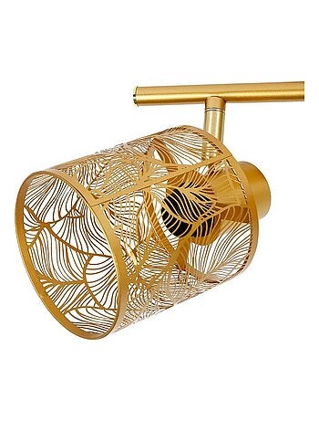 Applique 2 spots orientables Calathéa doré