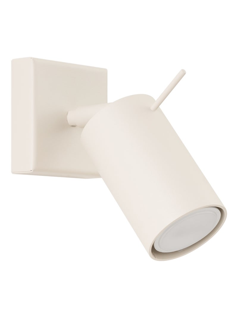 Applique Acier Beige GU10 1 Lagos Beige - Kiabi