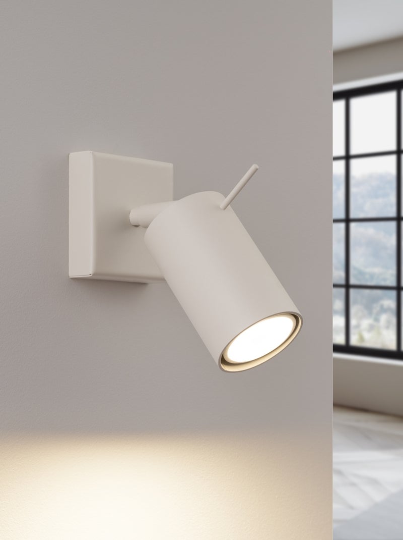 Applique Acier Beige GU10 1 Lagos Beige - Kiabi