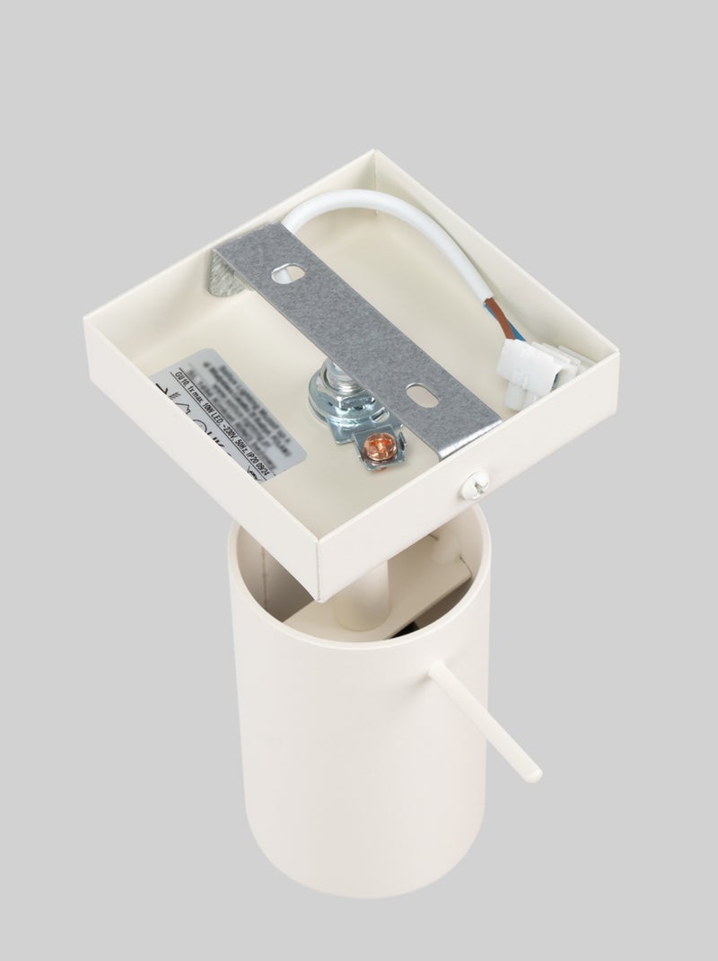 Applique Acier Beige GU10 1 Lagos Beige - Kiabi