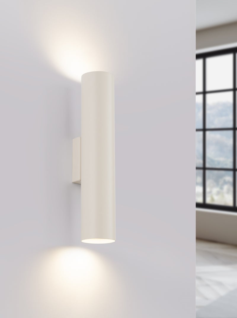 Applique Acier Beige GU10 2 Lagos Beige - Kiabi