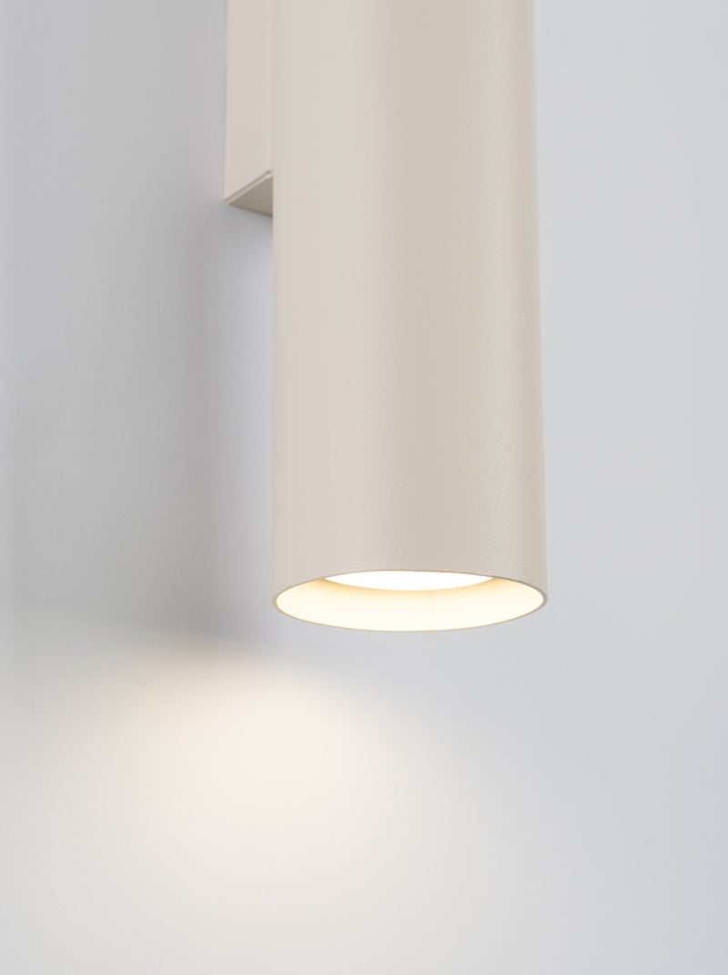 Applique Acier Beige GU10 2 Lagos Beige - Kiabi