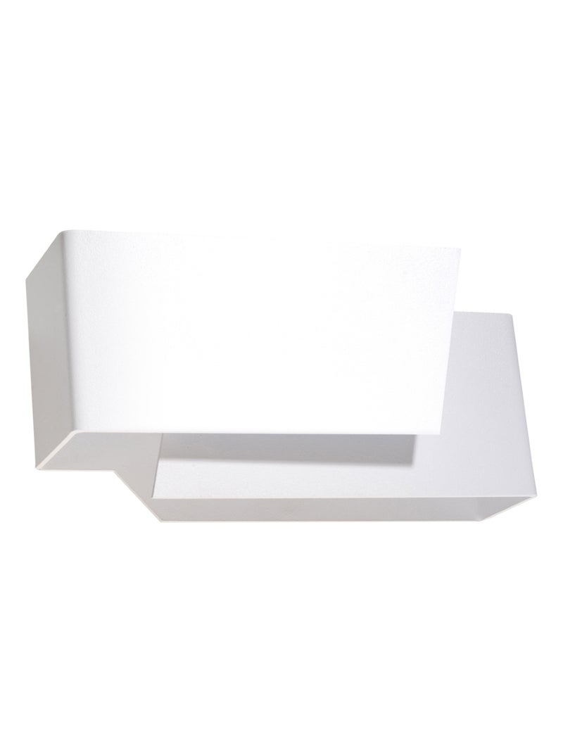 Applique Acier Blanc G9 1 Piegare Blanc - Kiabi
