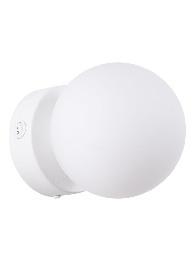 Applique Acier Blanc G9 1 Yoli Blanc - Kiabi