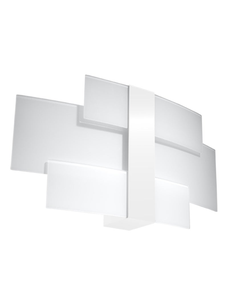Applique Acier Blanc G9 2 Celia Blanc - Kiabi