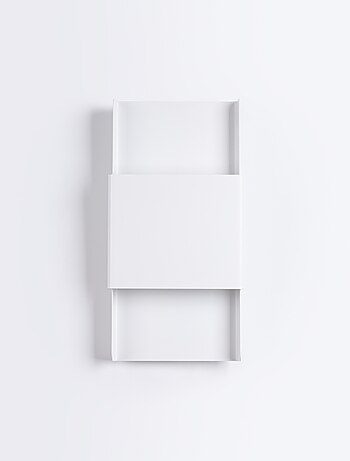 Applique Acier Blanc G9 2 Durlin