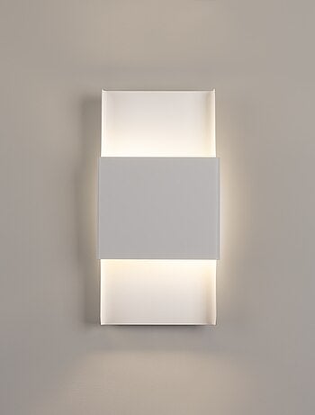 Applique Acier Blanc G9 2 Durlin
