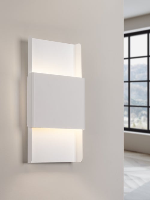 Applique Acier Blanc G9 2 Durlin - Kiabi