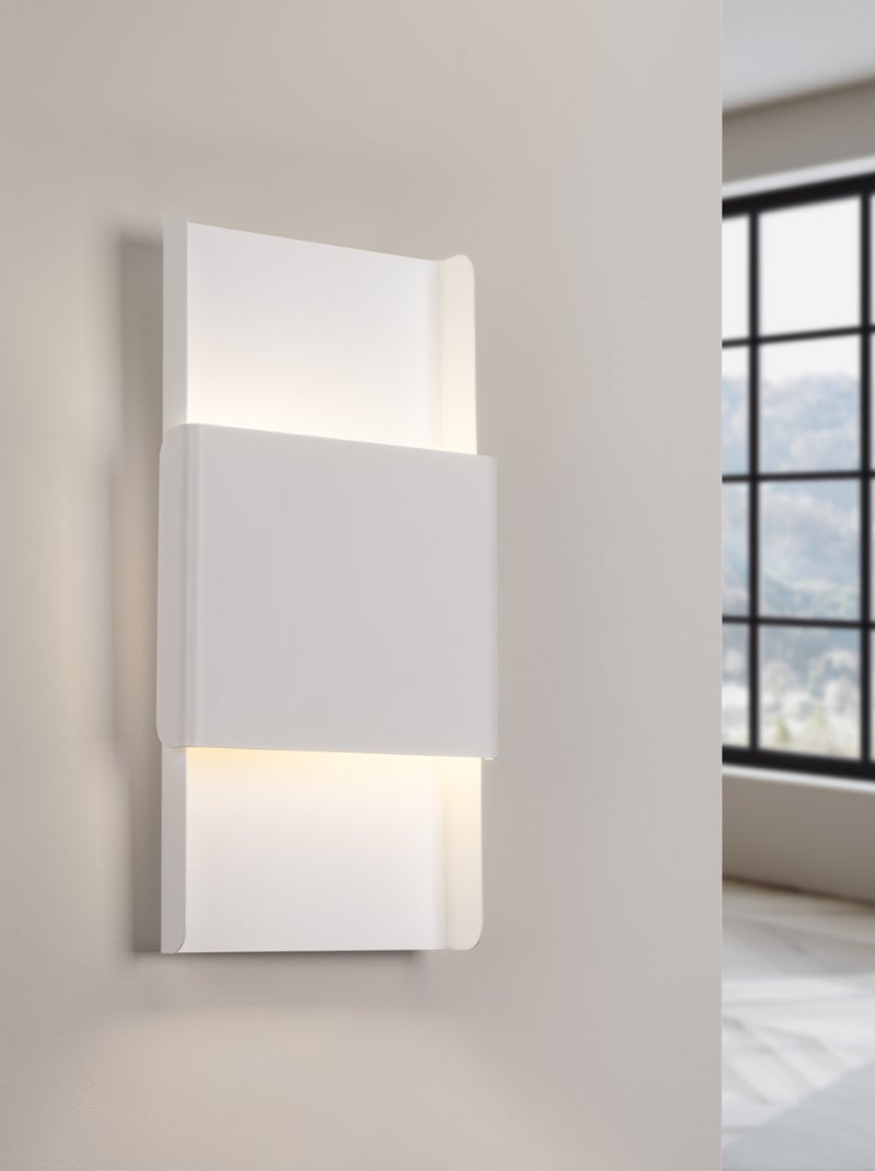 Applique Acier Blanc G9 2 Durlin Blanc - Kiabi