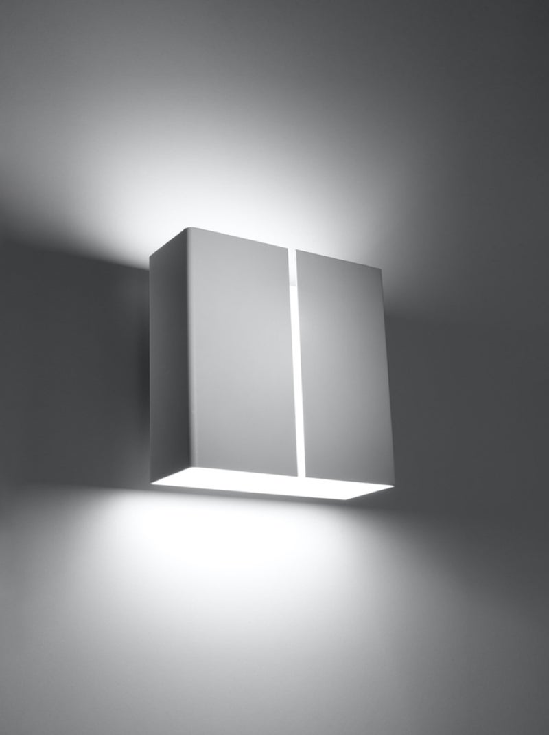 Applique Acier Blanc G9 2 Linea Blanc - Kiabi