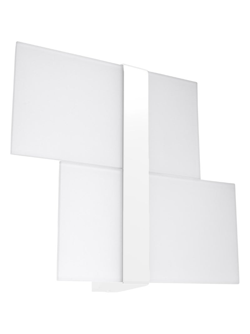 Applique Acier Blanc G9 2 Massimo Blanc - Kiabi