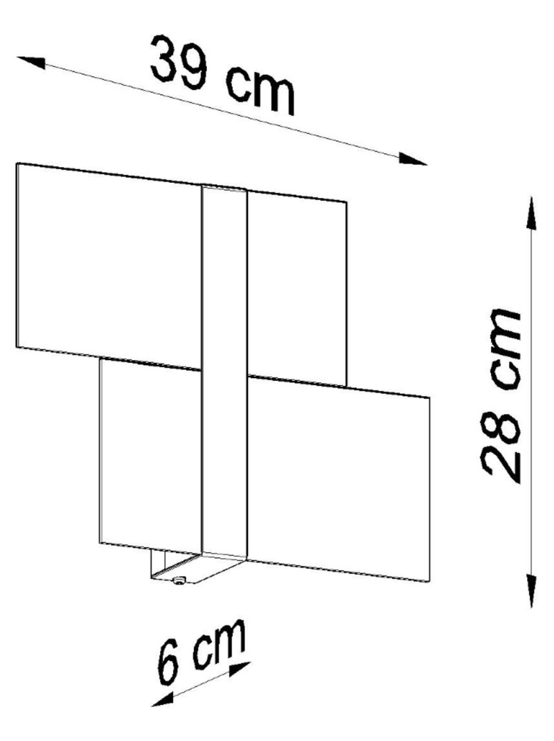 Applique Acier Blanc G9 2 Massimo Blanc - Kiabi