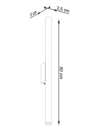 Applique Acier Blanc G9 2 Pastelo
