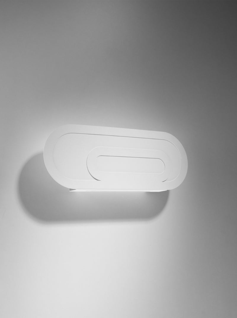 Applique Acier Blanc G9 2 Saccon Blanc - Kiabi