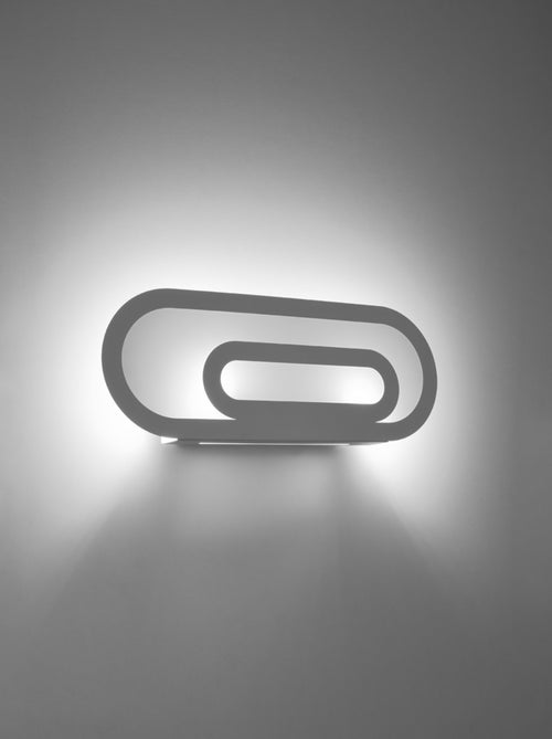 Applique Acier Blanc G9 2 Saccon - Kiabi
