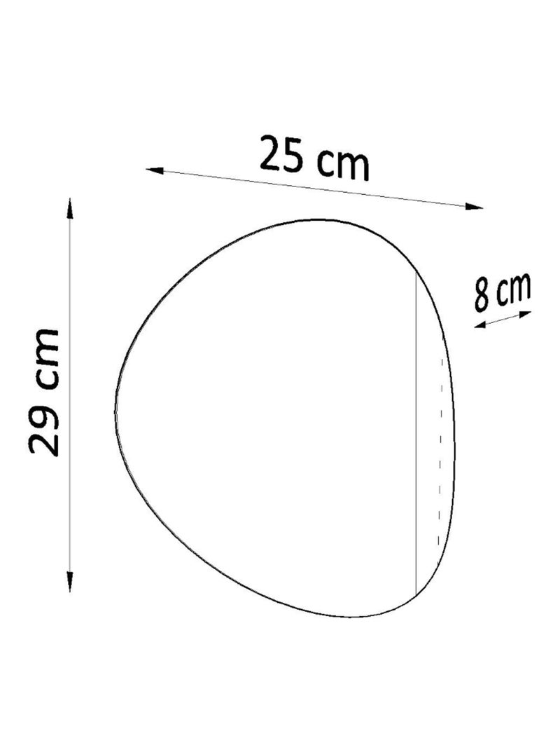Applique Acier Blanc G9 2 Senses Blanc - Kiabi