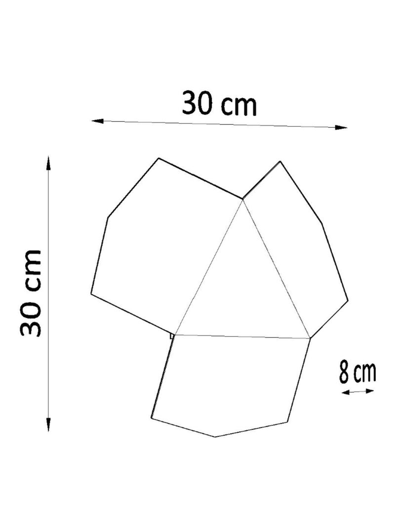 Applique Acier Blanc G9 2 Tre Blanc - Kiabi