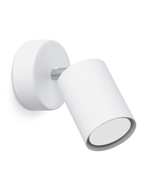 Applique Acier Blanc GU10 1 Lemmi - Kiabi