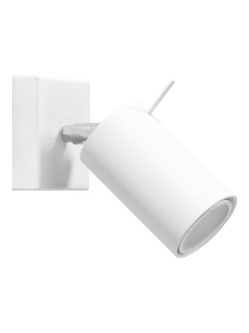 Applique Acier Blanc GU10 1 Ring - Kiabi