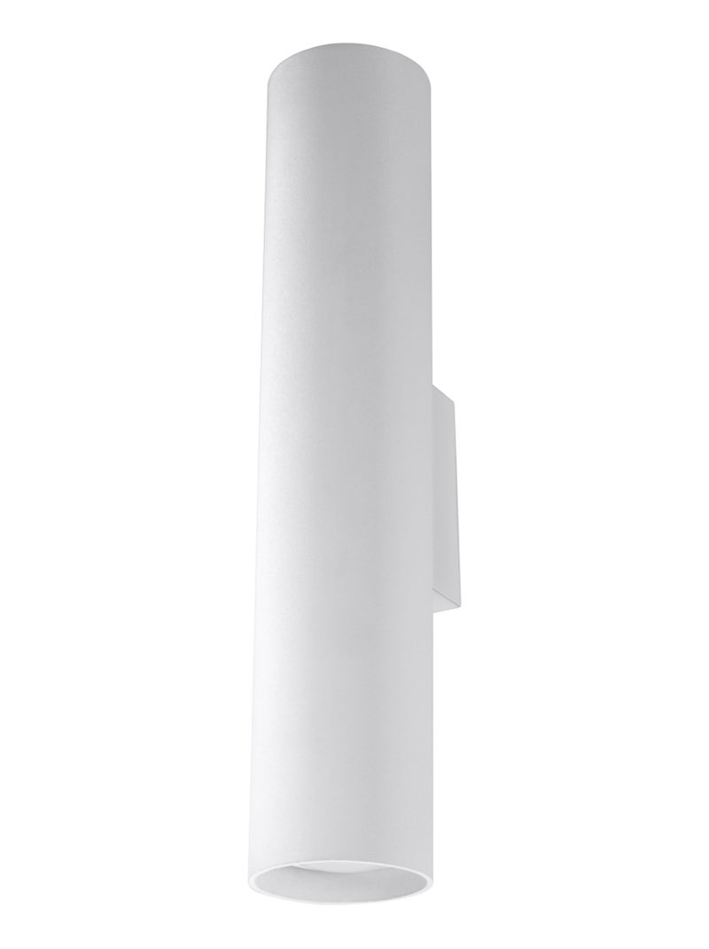 Applique Acier Blanc GU10 2 Lagos Blanc - Kiabi