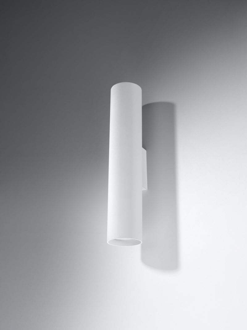 Applique Acier Blanc GU10 2 Lagos Blanc - Kiabi