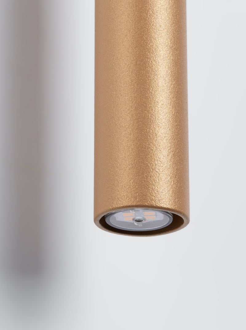 Applique Acier Doré G9 2 Pastelo Jaune - Kiabi