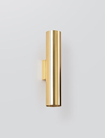 Applique Acier Éclat Doré GU10 2 Lagos