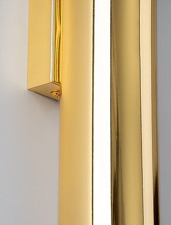 Applique Acier Éclat Doré GU10 2 Lagos