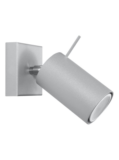 Applique Acier Gris GU10 1 Ring - Kiabi