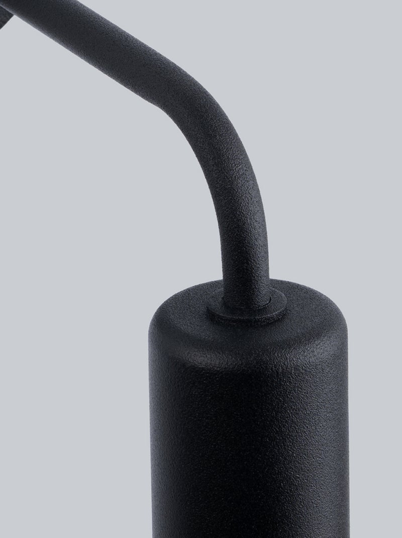 Applique Acier Noir E27 1 Norah Noir - Kiabi