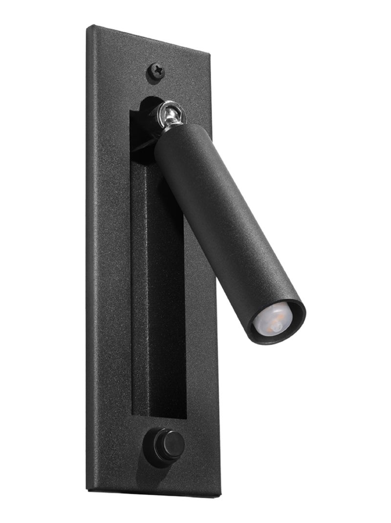 Applique Acier Noir G9 1 Enif Noir - Kiabi