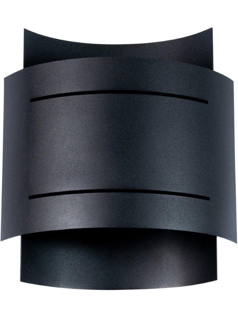 Applique Acier Noir G9 1 Hestia Noir - Kiabi