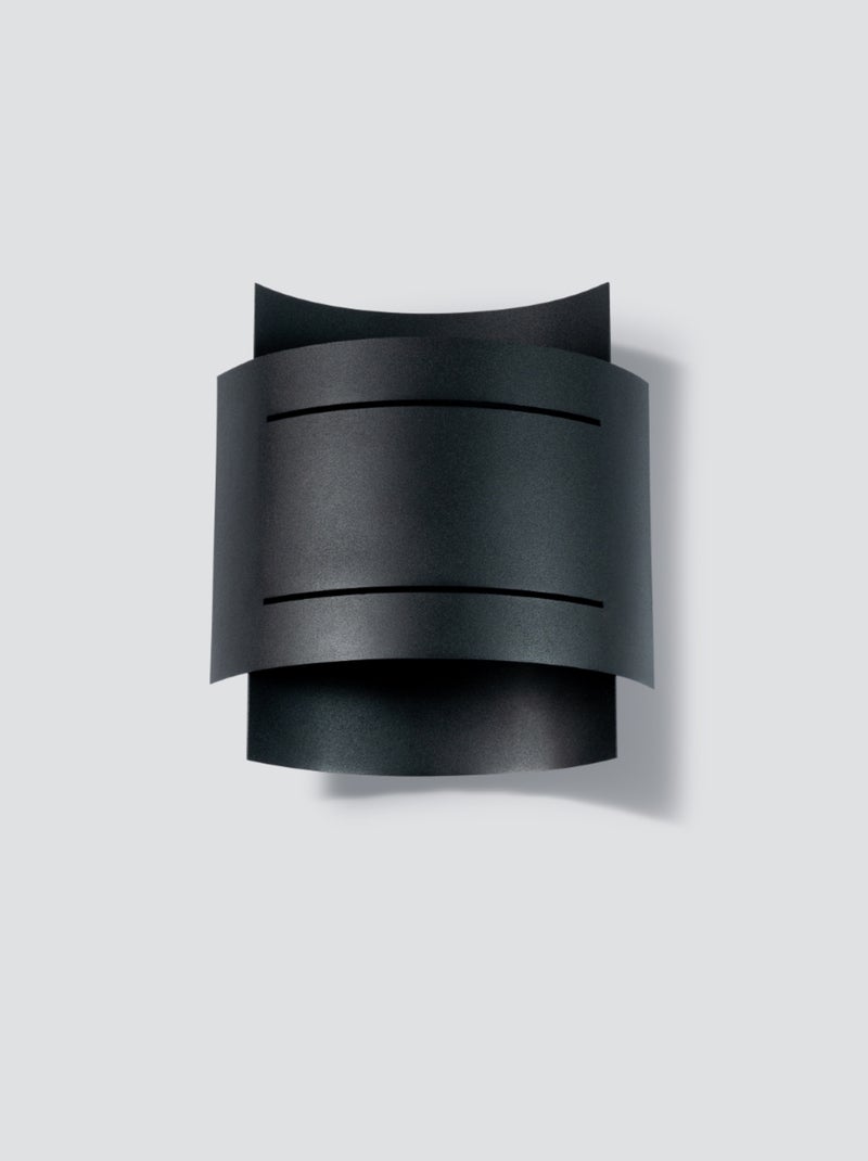 Applique Acier Noir G9 1 Hestia Noir - Kiabi