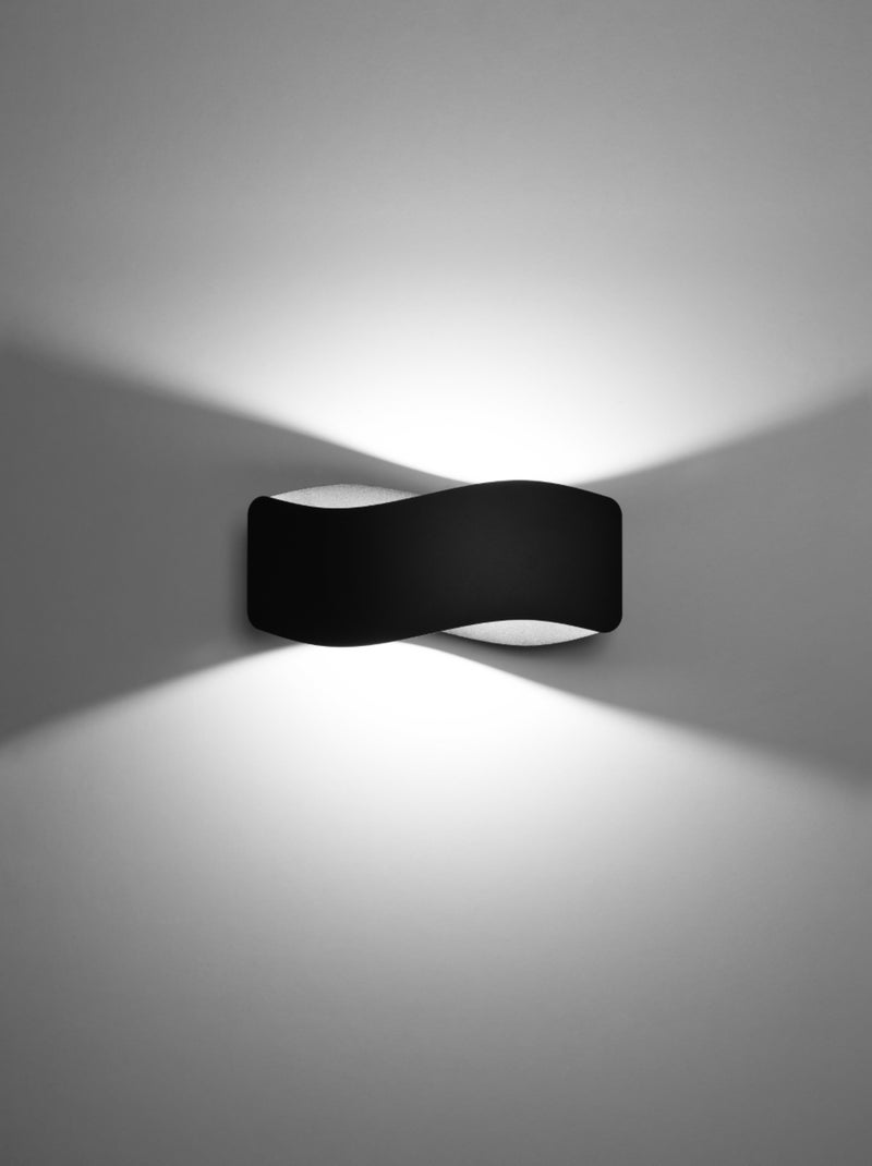 Applique Acier Noir G9 1 Tila Noir - Kiabi