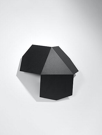 Applique Acier Noir G9 2 Tre