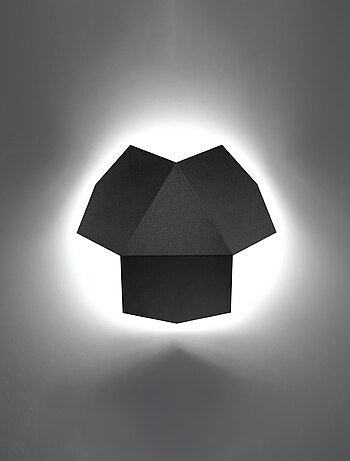 Applique Acier Noir G9 2 Tre