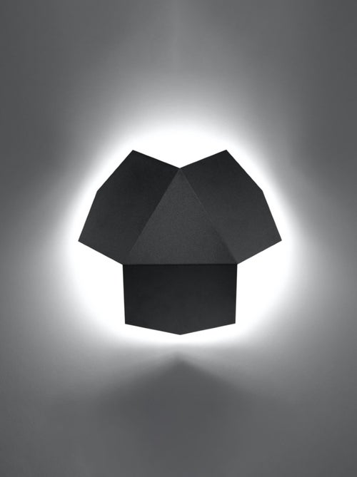 Applique Acier Noir G9 2 Tre - Kiabi